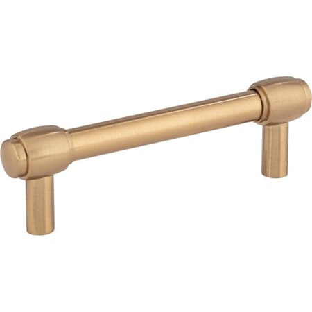 Jeffrey Alexander 96 mm Center-to-Center Satin Bronze Hayworth Cabinet Bar Pull 885-96SBZ